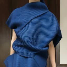 Pleated T-Shirt 2026 Summer New Japane Irregular Cut Pile Collar Top Simple Fashion Lightweight Wrinkle-Free Women Skirt