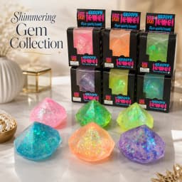 Needoh Diamond Gemstone Slow-Rebound Squeezing Toy, A Stress-Relieving Toy Designed to Help Adults Alleviate Anxiety