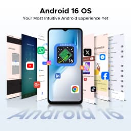 Global Version DOOGEE Note56X Pro Smartphone 6.56'' Screen 6150mAh Battery Gemini AI Android 16 Mobile Phone Support Widevine L1