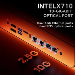 AOOSTAR WTR MAX Mini PC intel 12th i5-1235U 6×3.5" HDD 5×M.2 SSD Dual 2.5G LAN USB4 DDR5 ECC RAM NAS Computer Storage Server