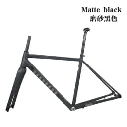 SEABOARD Road Bicycle Frame Gravel Off-Road Disc Brake Aluminum Frame 700C Cylinder Shaft With Carbon Fork Thru Axle 12x142mm