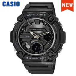 Casio Watch for Men Dual Display Multi-function Electronic Watch AEQ-120W Series