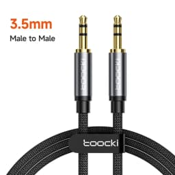 Toocki AUX Cable Speaker Cable 3.5mm Jack Male to Male Audio Cable For Car Headphone Adapter Xiaomi Samsung AUX Cord