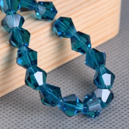 2mm 3mm 4mm 6mm 8mm Bicone Faceted Crystal Glass Loose Spacer Beads Wholesale Lot For Jewelry Making DIY Crafts Findings