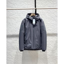 Lightweight Autumn Winter Cotton Jacket for Men Outdoor Windproof Water Resistant Hooded Warmth Storage Functional Coat