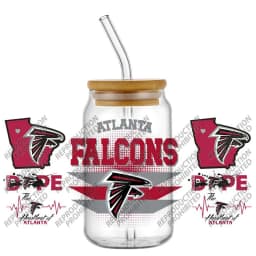 Waterproof Scratch Resistant 3D UV DTF Cup Wraps Vintage American Rugby Cold Transfer Stickers for 16oz Libbey Glass