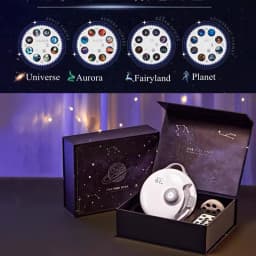 32 in 1 Star Galaxy Planetarium Projector Starry Sky Night Light with Bluetooth Music Star Projector Lamp for Kids Bedroom Decor
