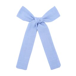 Long Tail Linen Hair Bow Clips for Little Girl Kids Mom Women Ponytail Knot Bows Alligator Clip Hair Accessories