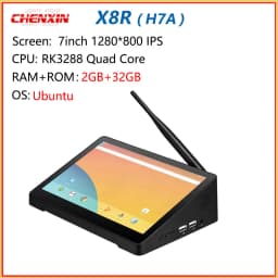PIPO X8 Pro X8R Mini PC 7 inch 1280*800 Win10 / Android 7.1 / Linux Intel N4020/N3350/RK3288 2G/4G RAM 32G/64G ROM BT Tablet PC