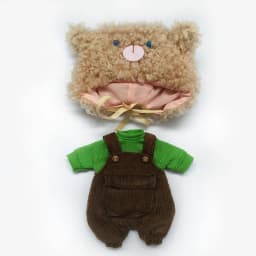 Handmade Cute Ob11 Doll Clothes Suit Ob11 Animal Hat Overalls Dolls Casual Sweater For Ymy, Obitsu 11, Molly, Gsc, 1/12 Bjd Doll