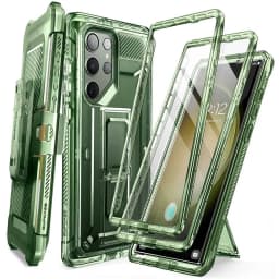 For Samsung Galaxy S23 Ultra Case 2023 SUPCASE UB Pro Full-Body Dual Layer Rugged Belt-Clip Case with Built-in Screen Protector