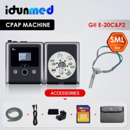BMC CPAP Machine E-20C-H-O Mask Heated Humidifier Air Filter Hose Apparatus Portable Respirator For Sleep Apnea Anti Snoring