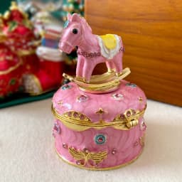 12 Styles Jewelry Trinket Box Hinged Metal Enameled Figurines Hand Painted Storage Case Wedding Ring Holder Home Dresser Decor