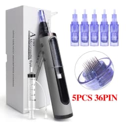 Hydrapen Microneedle Beauty Hydra Derma Pen with 5 Adjust or 12pin 24pin 36pin 42pin Rouna Nano 3D 5D Cartridge Skin Care Tool