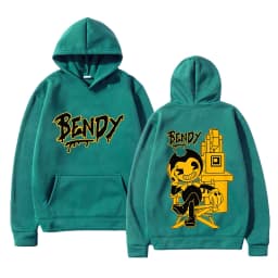Game Bendy and The Ink Machine Hoodie Graphic Hoody Men Y2K Long Sleeve Streetwear Fashion Women Casual Clothing Loose Pullovers