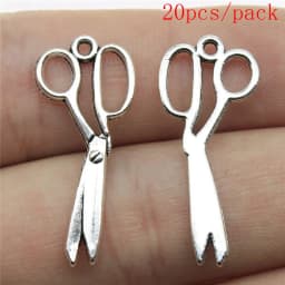Bulk Charms For Jewelry Making Kit Pendant Diy Jewelry Accessories Scissors Charms