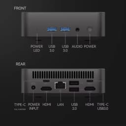 2026 Mini PC Windows 11 Intel Core I9 10980HK Core I3 6100U Portable Desktop PC 16GB 32GB DDR4 2TB SSD Gaming Computer Office PC