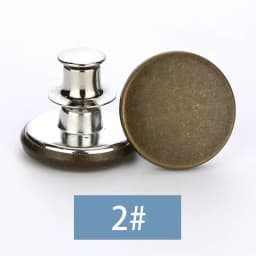 5/10/20Pcs Button Pins for Loose Jeans No Sew Instant Replacement Snap Tack Pant Button Adjustable Metal Pants Button Tightener