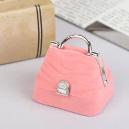 1 Piece Small Jewelry Box Velvet Wedding Ring Box Necklace Display Box Cute Bear Gift Box Container Case For Jewelry Packaging