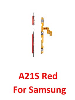 For Samsung Galaxy A21s A217 A217F A217M A217N Phone New Power Volume Button On Off Up Down Control Key Internal Flex Cable Part