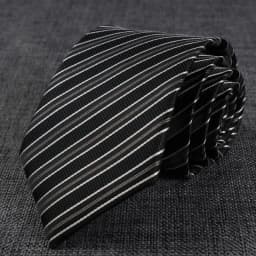 New Men's Tie Classic Stripes Striped 8cm Jacquard Necktie Accessories Daily Wear Cravat Wedding Business Party Gift