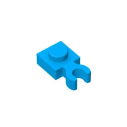 Gobrick] GDS-814 PLATE 1X1 W. HOLDER compatible with lego 4085 60897 children's toys Assembles Building Blocks Technical