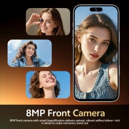 IVMI Global 17PROMAX Smartphone Android 12 Pixels 8+16MP 6.7 Inch 4GB Memory 32GB ROM Face ID 4G Network Google Play Store Phone