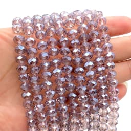 2 3 4 6 8mm Austria Faceted Crystal Beads Rondelle Loose Spacer Bracelets Earring DIY Glass Beads for Jewerly Making