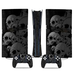 Skin Sticker for PS5 Pro Digital Edition Vinyl Decal Full Skin Cover Protective Wrap for Console Controller
