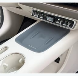 For 2026 GWM ORA 5 Silicone Dustproof Mat Center Console Wireless Charging Anti-Dirty Protective Pad White Interior Accessories
