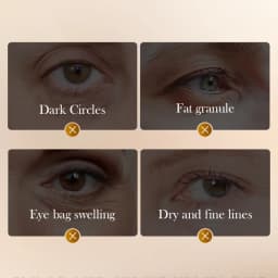 SADOER Snake Venom Peptide Caffeine Anti Wrinkle Massage Eye Cream Anti Dark Circles Anti-Aging Moisturizing Eyes Skin Care