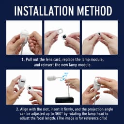 HD 2-in-1 Starry Sky Projectors Lamp USB Powered Galaxy Light Star Projectors Plug and Play Birthday Gifts for Adults Girls Boys