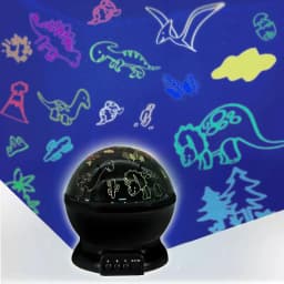 LED Night Lamp Jurassic Park Dinosaur Projector Light Automatic Color Change USB RGB Lights For Children's Room Birthday Party