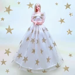 case for 30cm doll clothes Princess dress