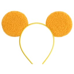 1pc Fashion Woolen Hairband Simple Solid Color Mickey Mouse Ear Headband Daily Party Theme Park Wear Women Hair Accessory