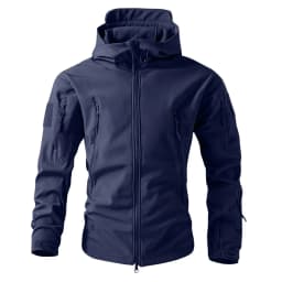 Classic outdoor men's winter and autumn wool jacket tactical waterproof fishing hiking camping windproof wool coat warm coat
