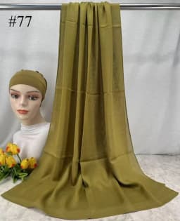 Mini Modal Hijab with Undercap Set Basic Stretchy Pullover Headscarf Thin Breathable Sunscreen Head Wrap Hijabs Scarf 165*50cm