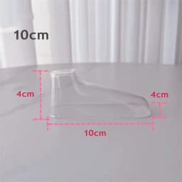 10-50 Pcs 8cm 9cm 10cm 12cm Baby Shoe Shaping Molds PVC Transparent Plastic Shoe Trees Reusable & Non-Deforming