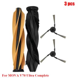 Compatible Fit For MOVA V70 Ultra Complete Vacuum Cleaner Replacement Parts Main Roller Side Brush HEPA Filter Mop Cloth Spare