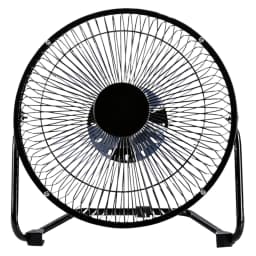 High Velocity Floor Fan Wall Mountable Electric Desktop Fan 3 Speed Settings USB Floor Fan Adjustable Tilt for Home and Office