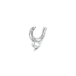 Popular Style Ear Cuff Earring For Women 1 pc Charming Shiny Crystal Without Piercing Ear Clip Earrings Jewelry Gift