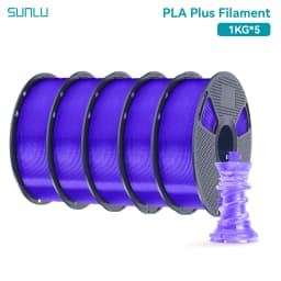 SUNLU 5KG PLAPLUS Filament 1.75MM Neatly Arranged No Knots No Bubble Eco-Friendly Non-Toxic Odorless Bright Color Good Toughness
