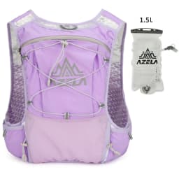 Outdoor Trail Running Backpack Ultralight Running Race Hydration Vest Breathable Jogging Vest for Marathon Cycling Hiking Trail