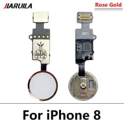 NEW Home Button Flex Cable For iPhone 7 8 Plus Return Back Button Key Back No Touch ID Fingerprint Function Replacement