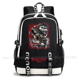 Attack on Titan Backpack Anime Mochila Student School Bag Boys Girls Gift Casual Daily Travel Rucksack