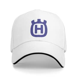 Summer Husqvarna Print Baseball Cap Running Hippie Fashion Custom DIY Sun Trucker Hat Unisex Men Sun-Proof Snapback Cap