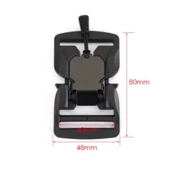 New 40mm Tactical Belt Buckle Lightweight Engineering Plastic Quick Release Magnetic Buckle for Men Canvas Military Belt Buckle