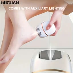 White Foot Grinding Machine, USB Charging, Easy to Carry and Use, Remove Dead Skin and Calluses from Feet