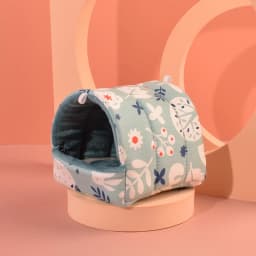 Cute Hamster Nest Small Animal Sleeping Bed Winter Warming Pad Ferret Hanging Cage Guinea Pig Hammock Pet Accessories