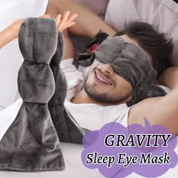 Weighted Eye Mask Sleeping Mask for Light Blocking Travel Eye Blindfold for Relaxation Gravity Sleep Patchs Eyeshade Sleepmask